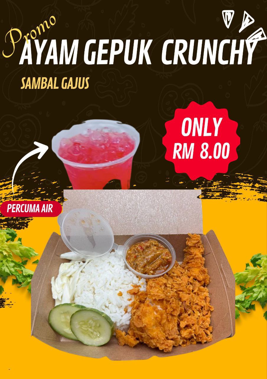Ayam Gepuk Crunchy